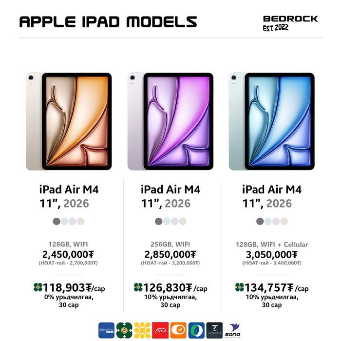 iPad Air M4 (8th Generation)