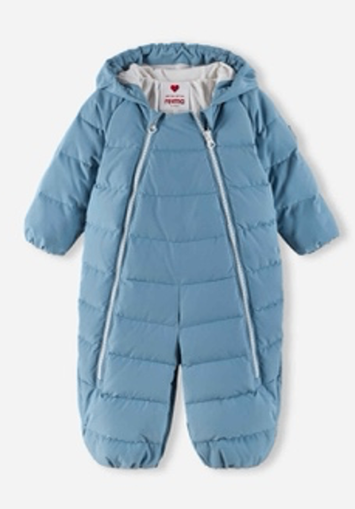 Down overall, Tilkkanen Cloudy Blue,62/68 cm