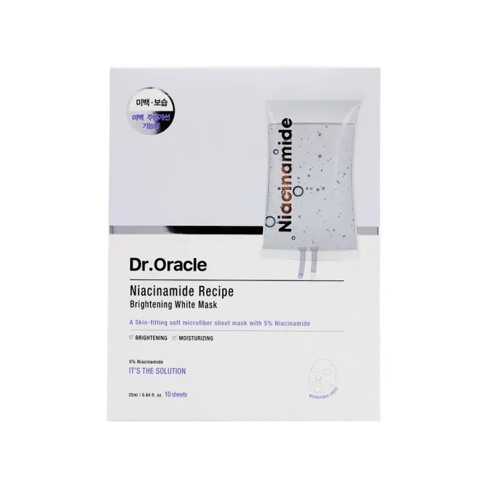 Dr. Oracle Niacinamide Recipe Brightening White Mask
