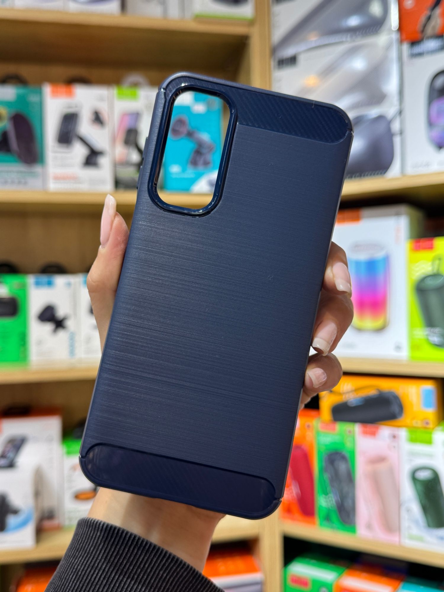 Samsung A14 хөх зөөлөн гэр