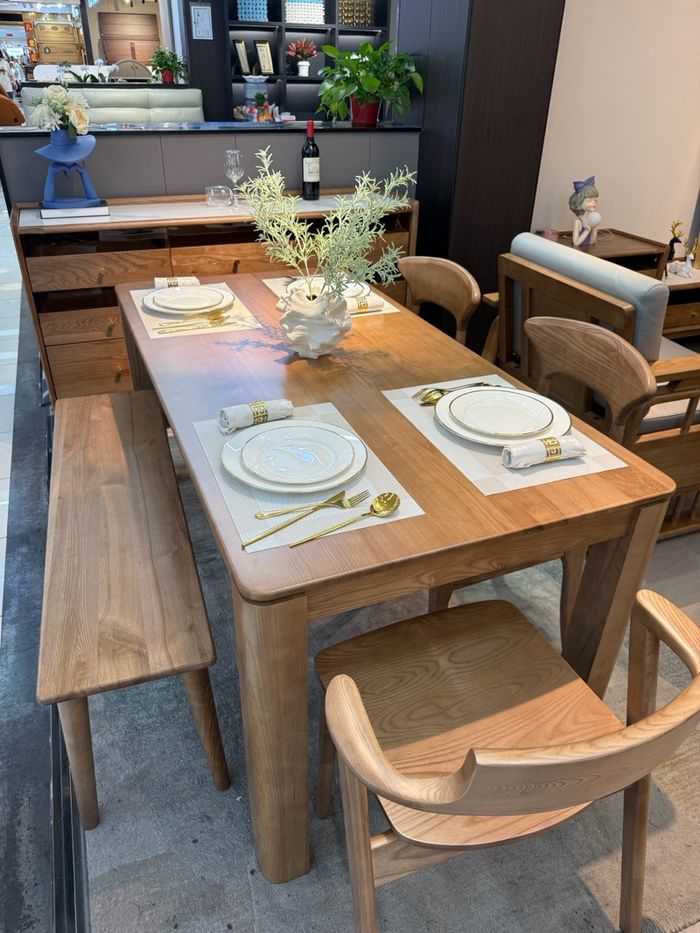 Хоолны цэвэр модон ширээ