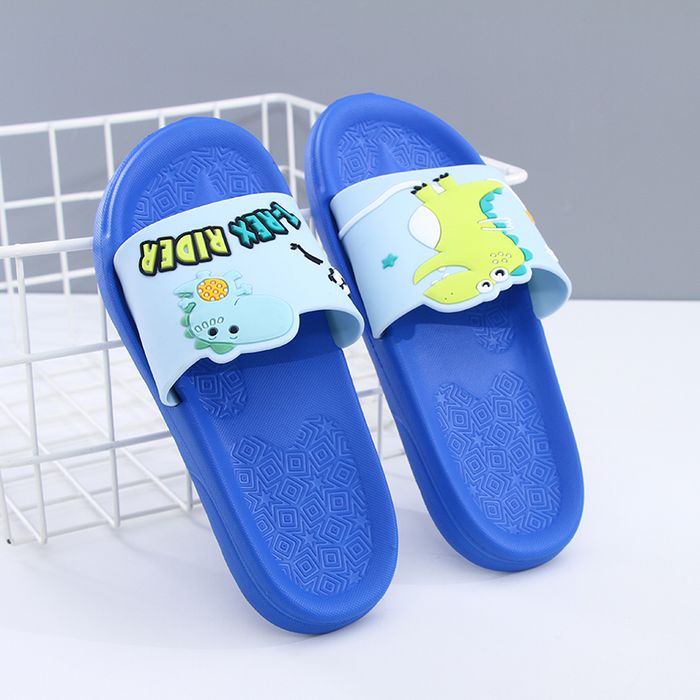 (210mm) (Blue) Little Dinosaur Slides for Kids 