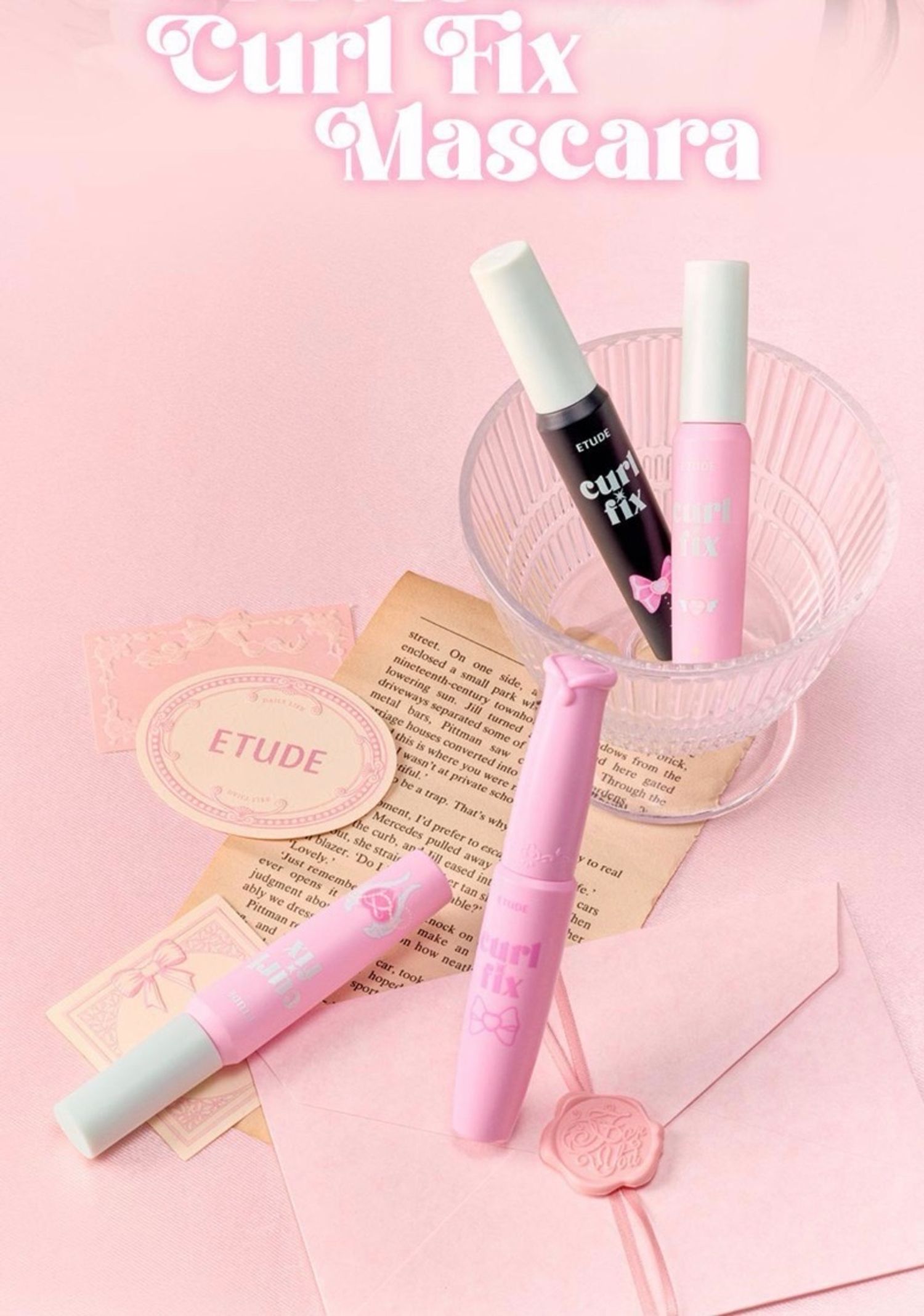 ETUDE CURL FIX MASCARA NEW 