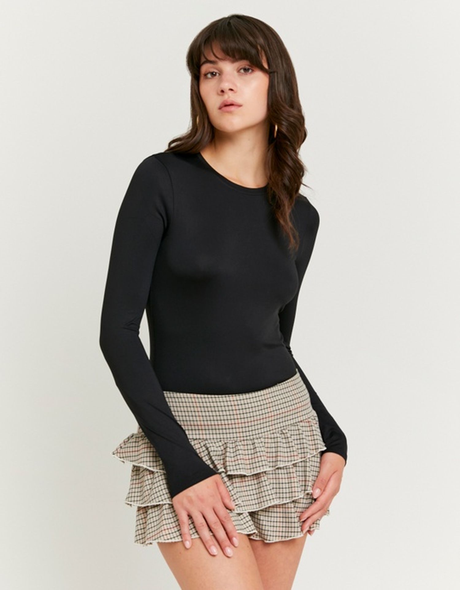 Black Basic T‑shirt