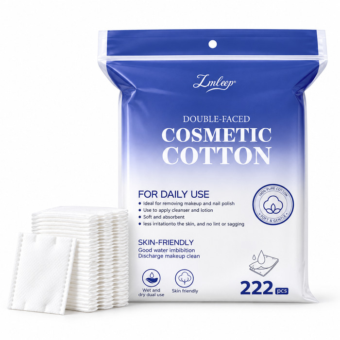 Double-Faced Cosmetic Cotton Pad