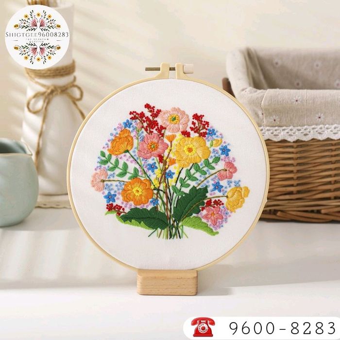 Цэцэг уран хатгамал бэлдэц 