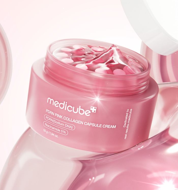 PDRN pink collagen capsule cream