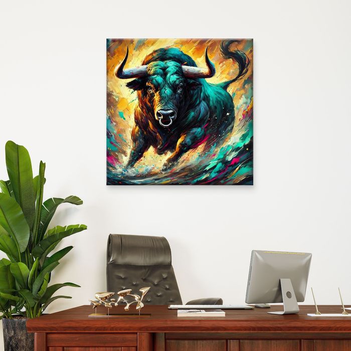 Өнгөлөг бух AI