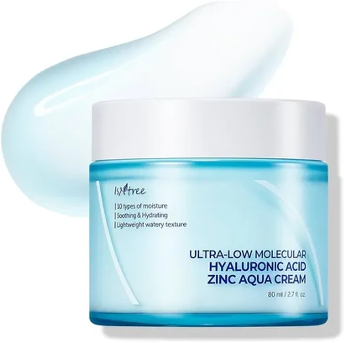 ISNTREE Ultra-Low Molecular Hyaluronic Acid Zinc Aqua Cream