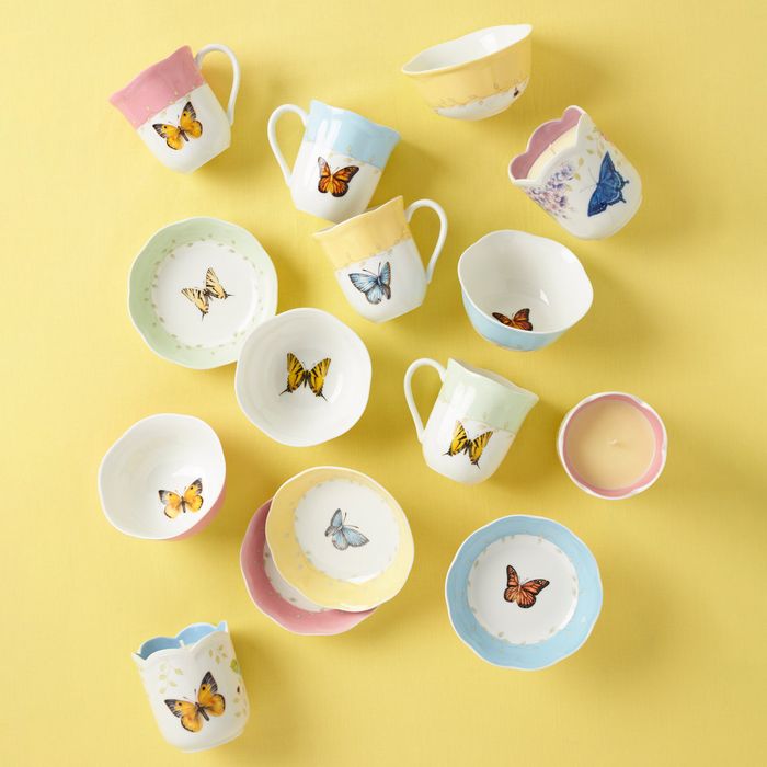 BUTTERFLY MDW DW DESSERT MUG S/4