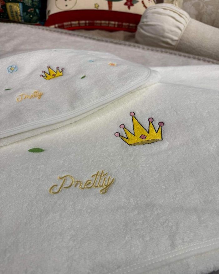 Хүүхдийн цэвэр даавуун хос алчуур