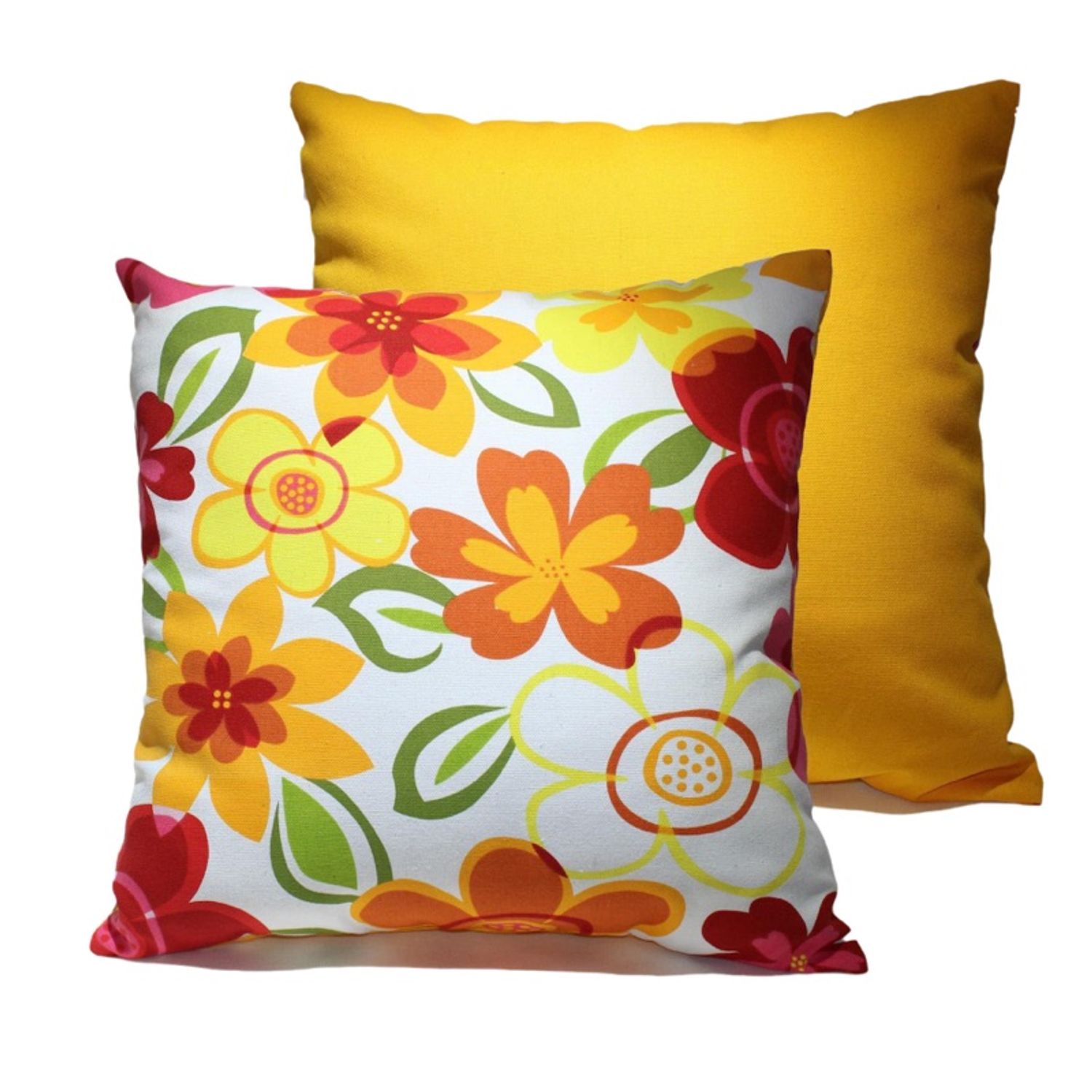 Шар цэцэгтэй тааран дэр