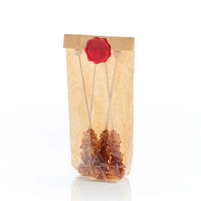 Raw Sugar Candy Sticks 4 Sticks