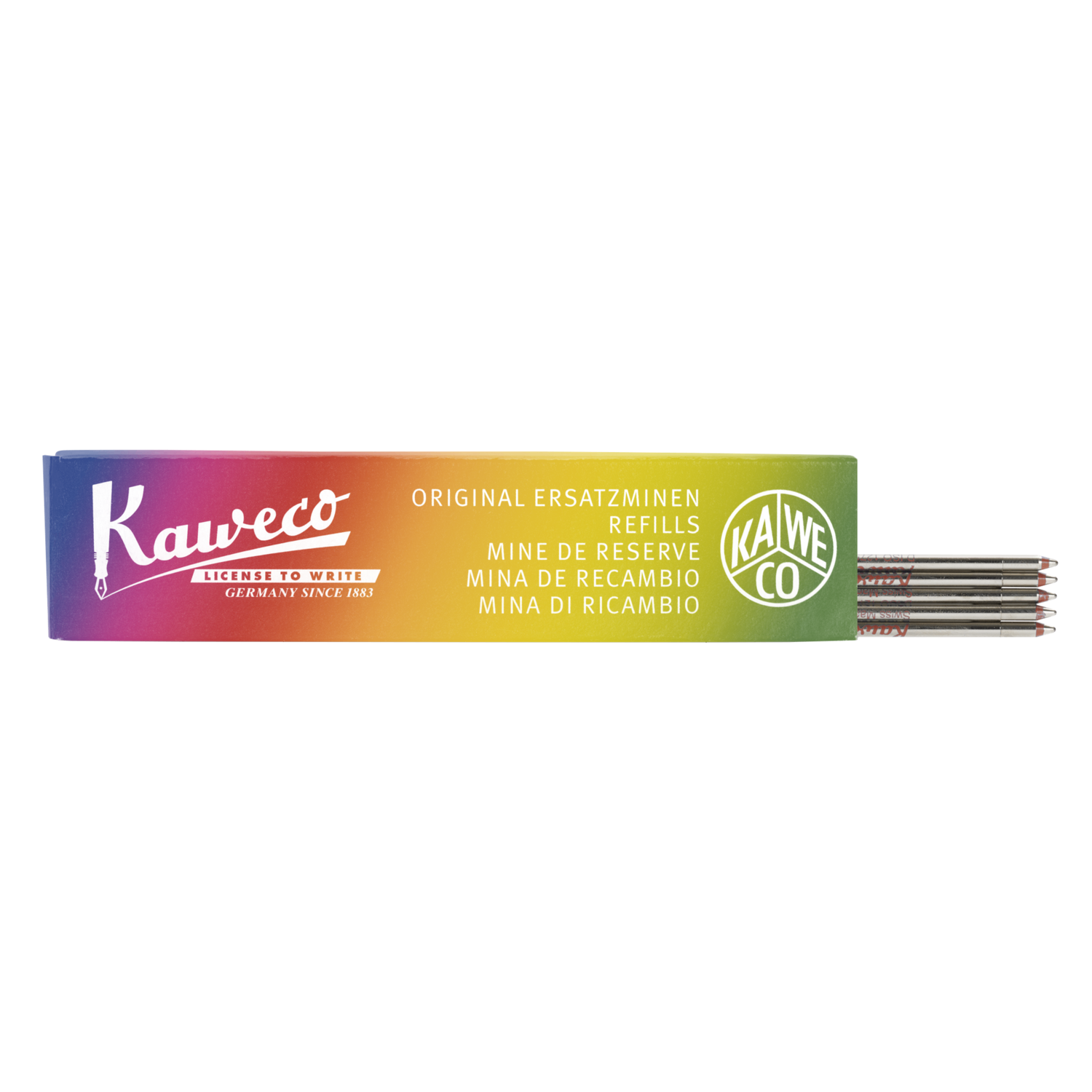 Kaweco D1 Ballpen Refill Red 1.0 - 5 pcs