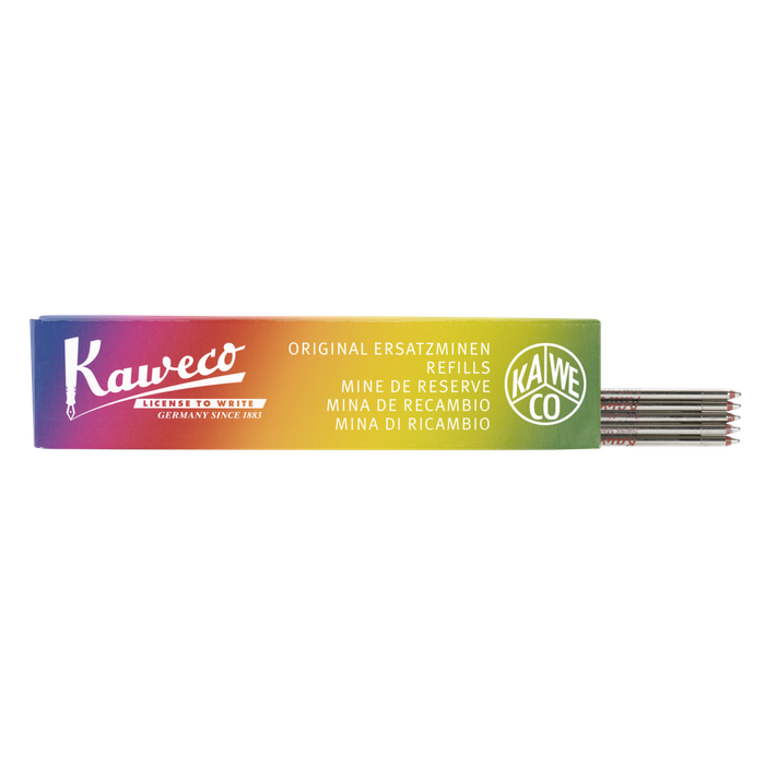 Kaweco D1 Ballpen Refill Red 1.0 - 5 pcs