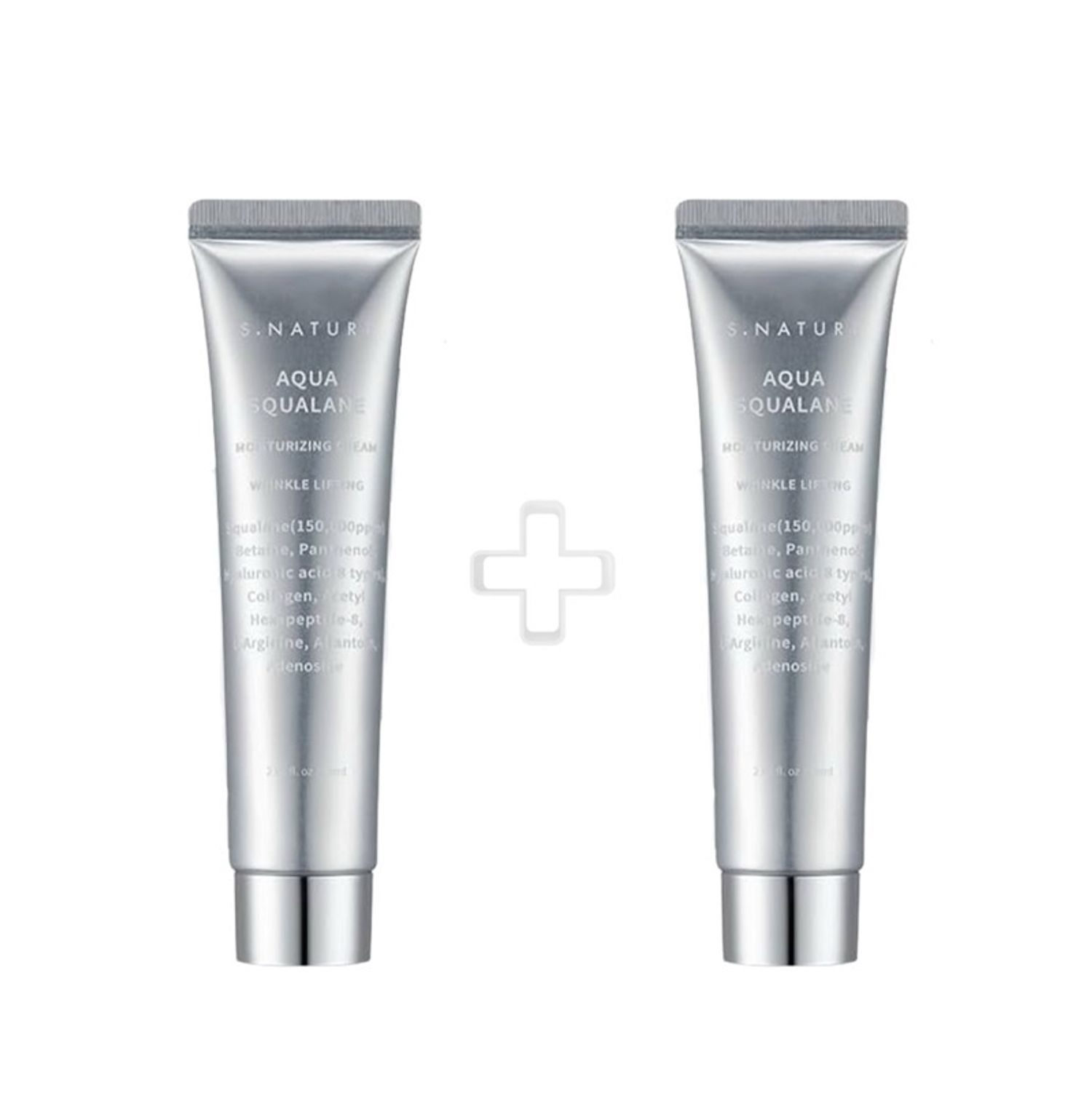 Aqua Squalane Moisturizing Cream 1+1
