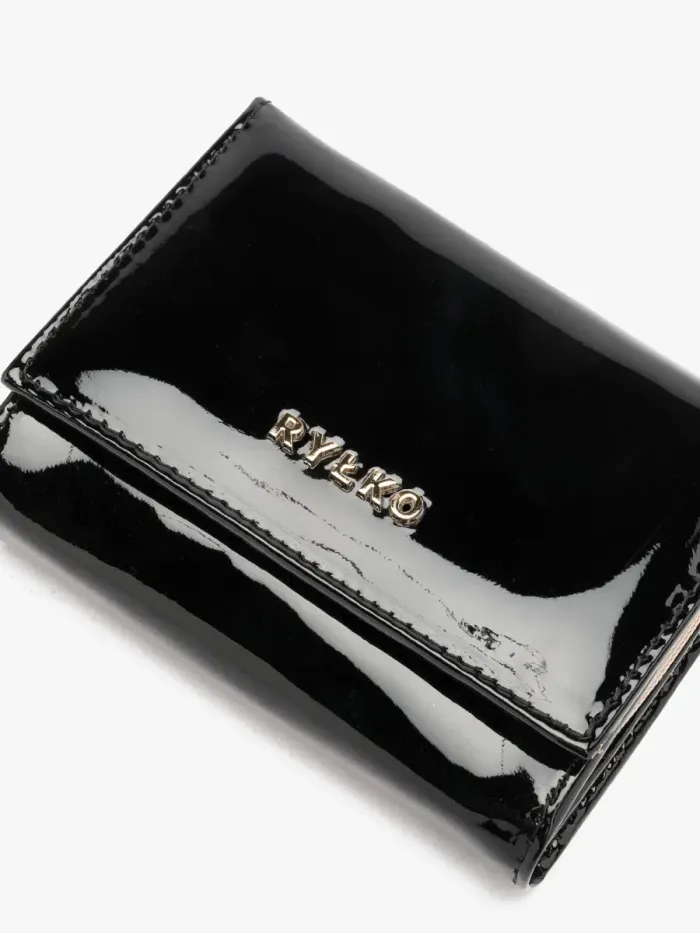 Patent leather women's wallet