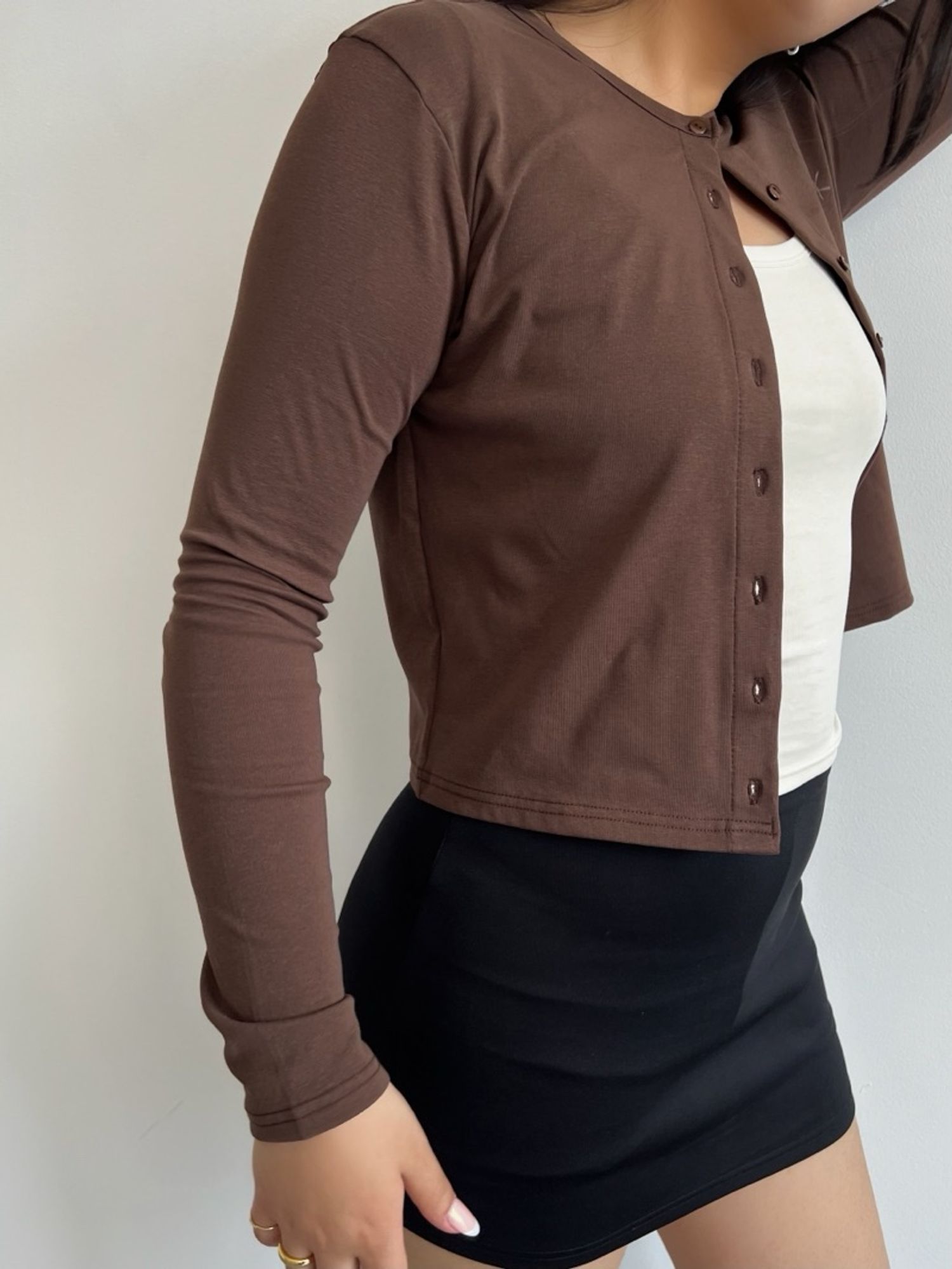 Long sleeve cardigan