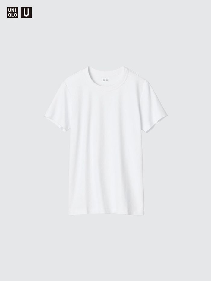 UNIQLO гөлгөр даавуун футболка