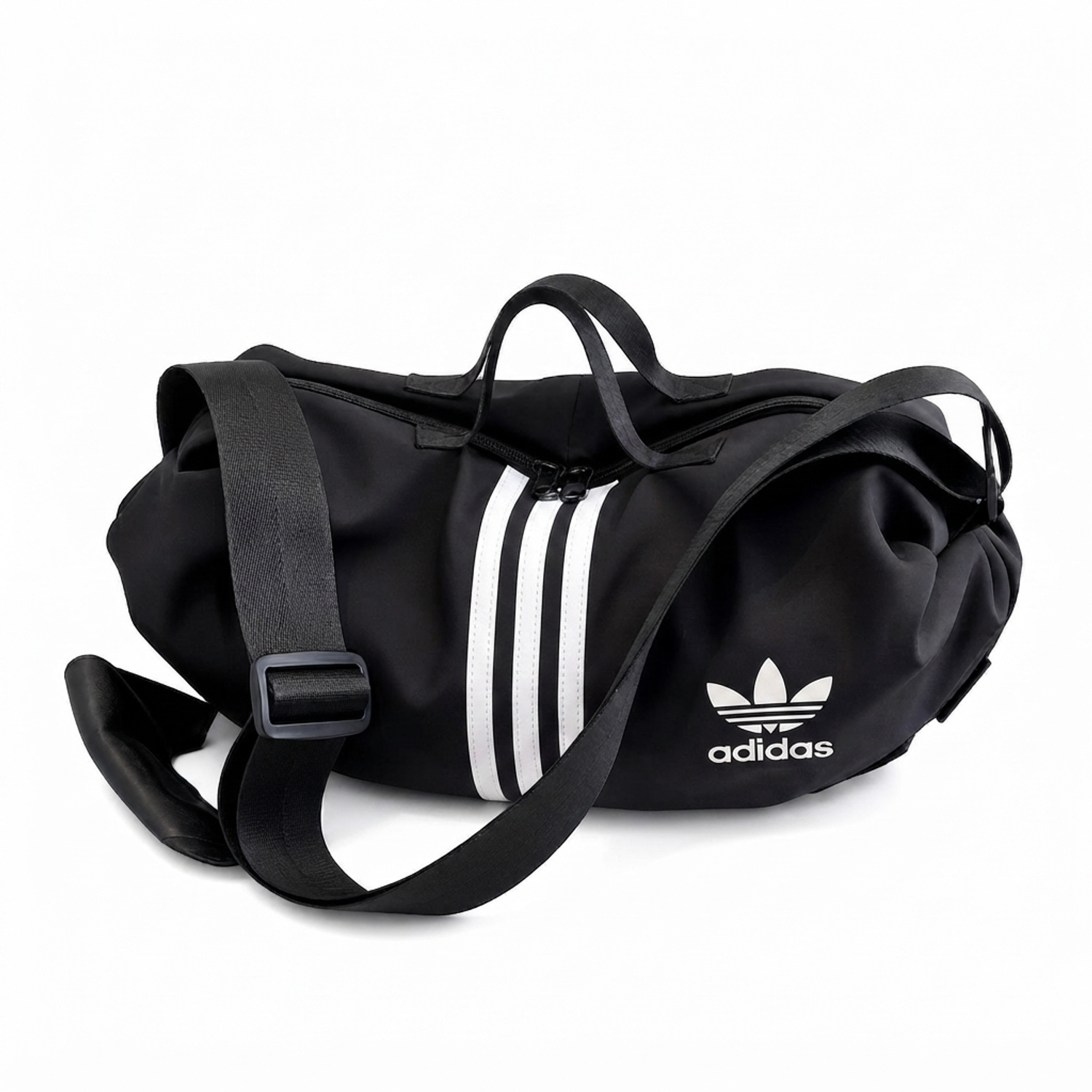 Sport Stripe Duffel Bag