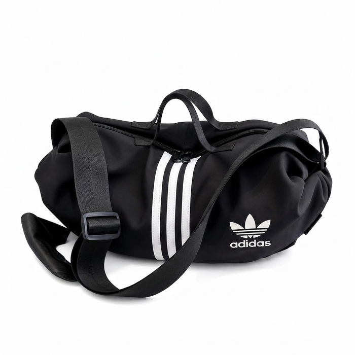 Sport Stripe Duffel Bag