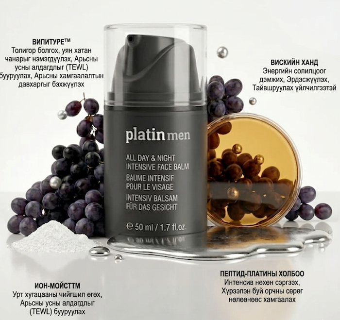 PLATINMEN ALL DAY & NIGHT INTENSIVE FACE BALM