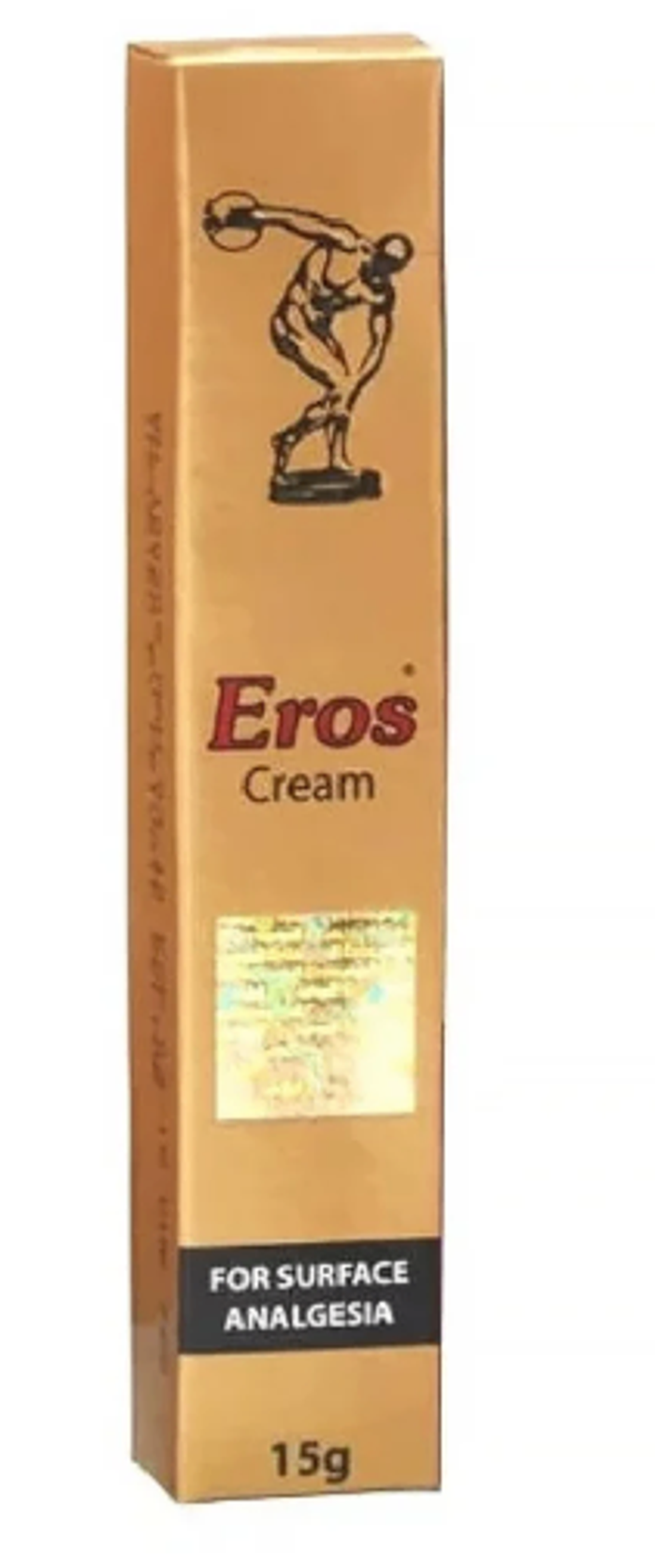 Eros Cream Lidocaine – Reduces Male Over-Sensitivity 15g