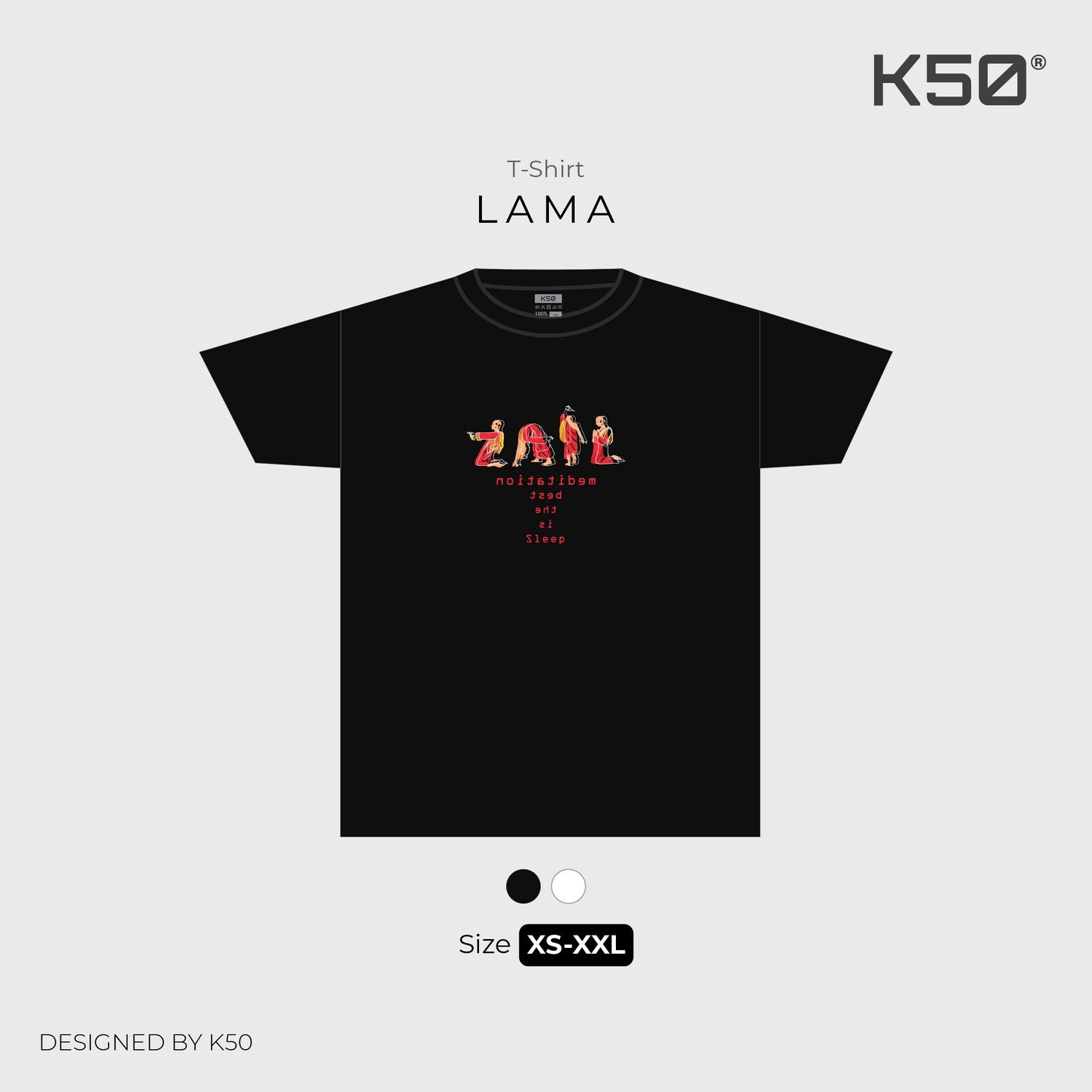 Lama Tee Black / FW25
