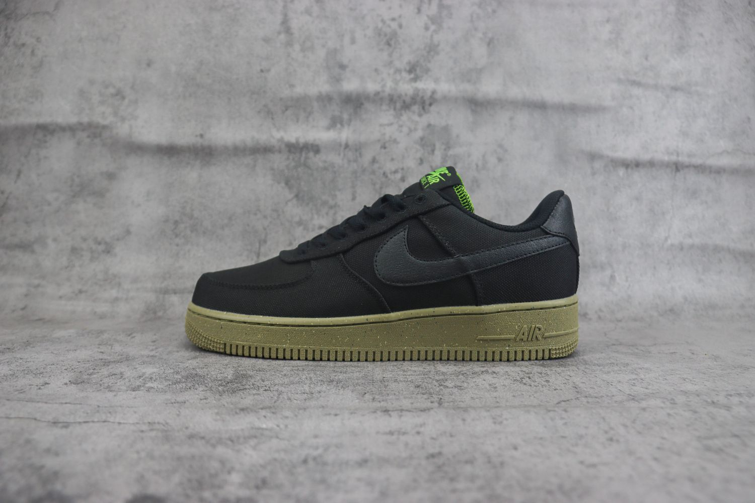 Nike Air Force 1 Low Sustainable Canvas Pack - Black Olive
