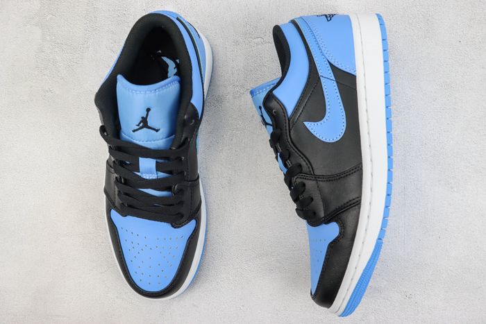 Jordan 1 Low Black University Blue
