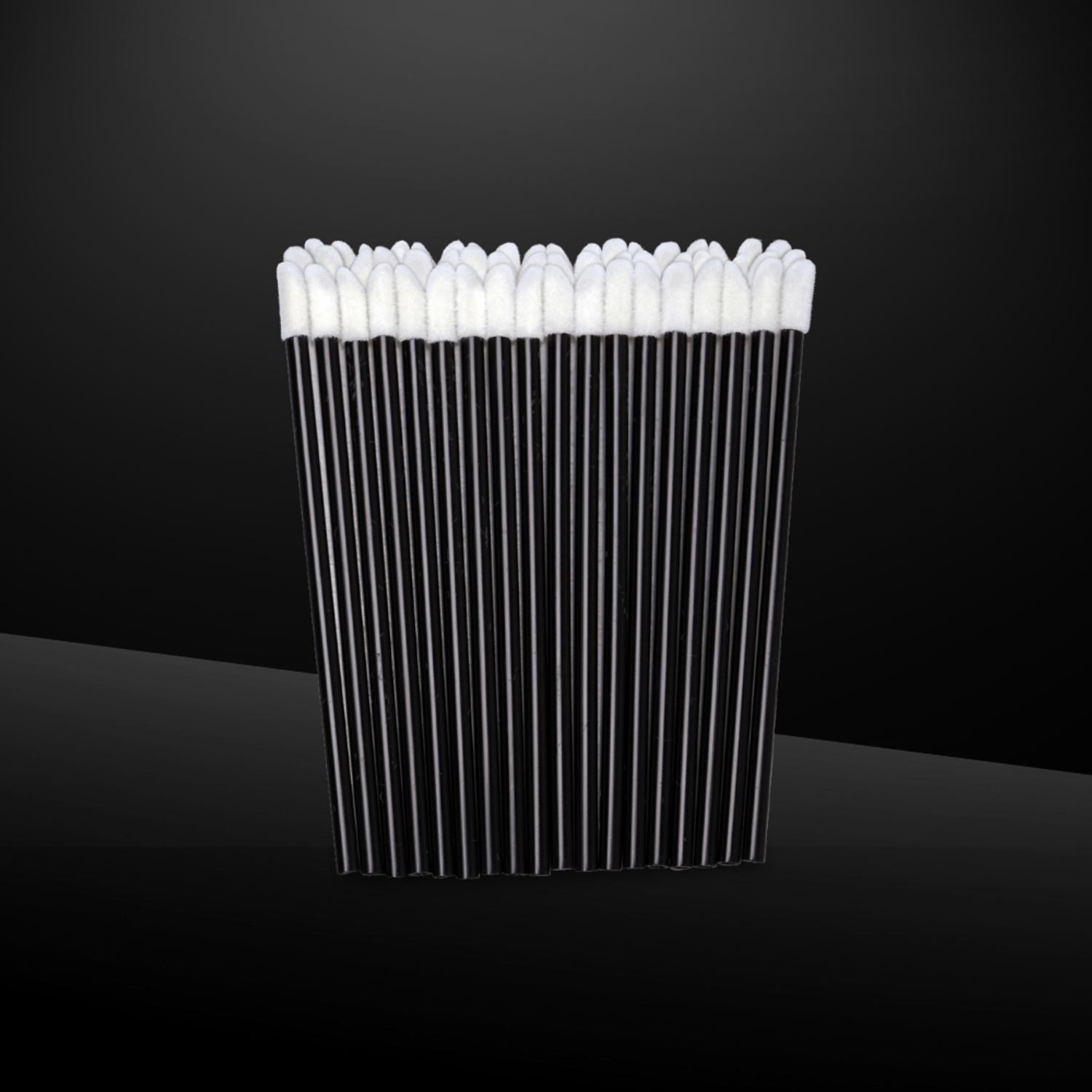 Doe foot/angled lip brush applicators