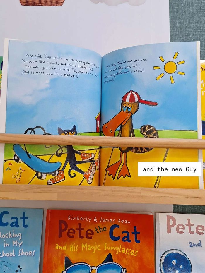 Pete the Cat and the new Guy