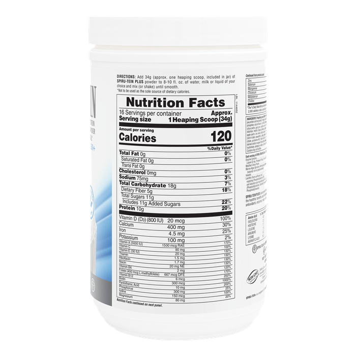 СпируТийн® 50-с дээш насныханд зориулсан уургийн шейк