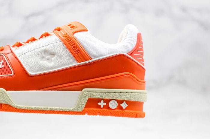 Louis Vuitton LV Trainer Orange