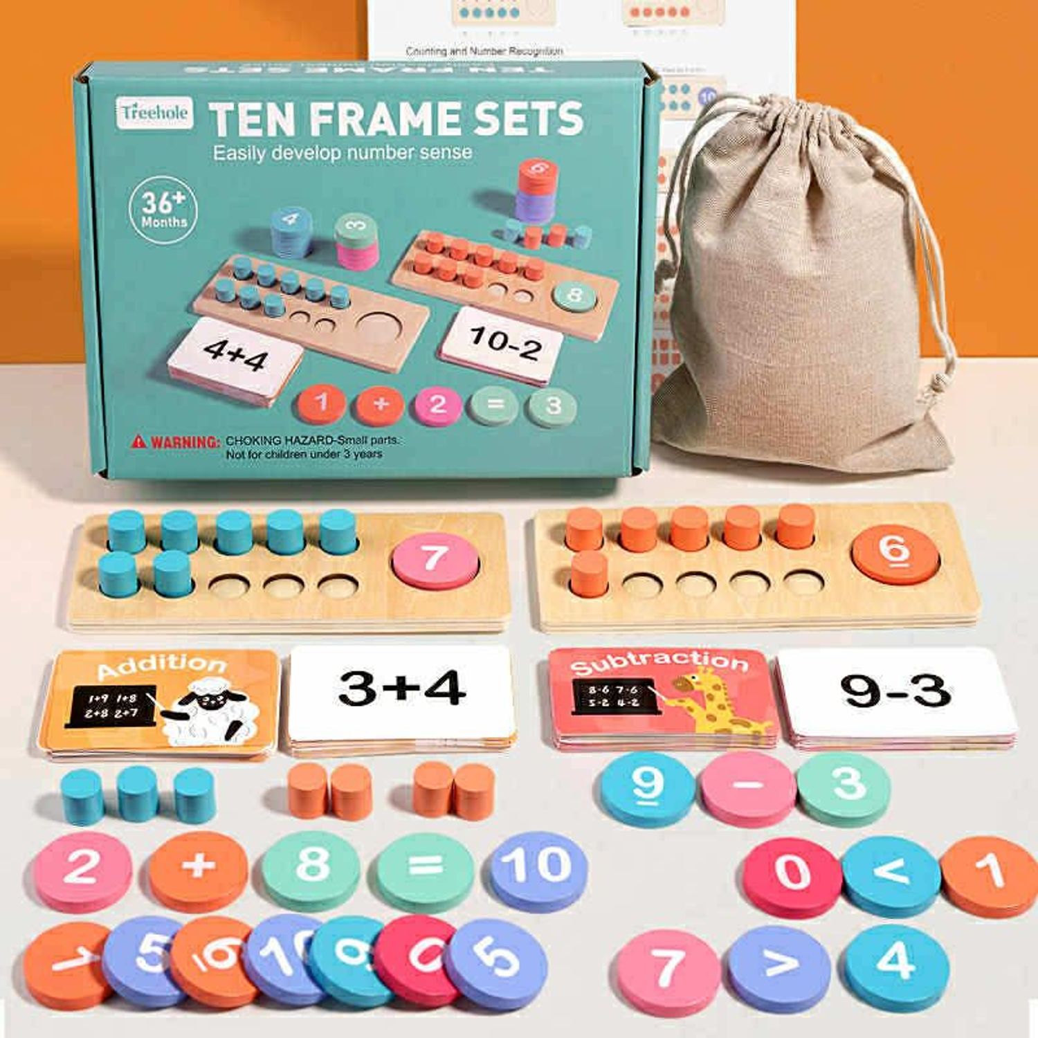 Ten frame set 