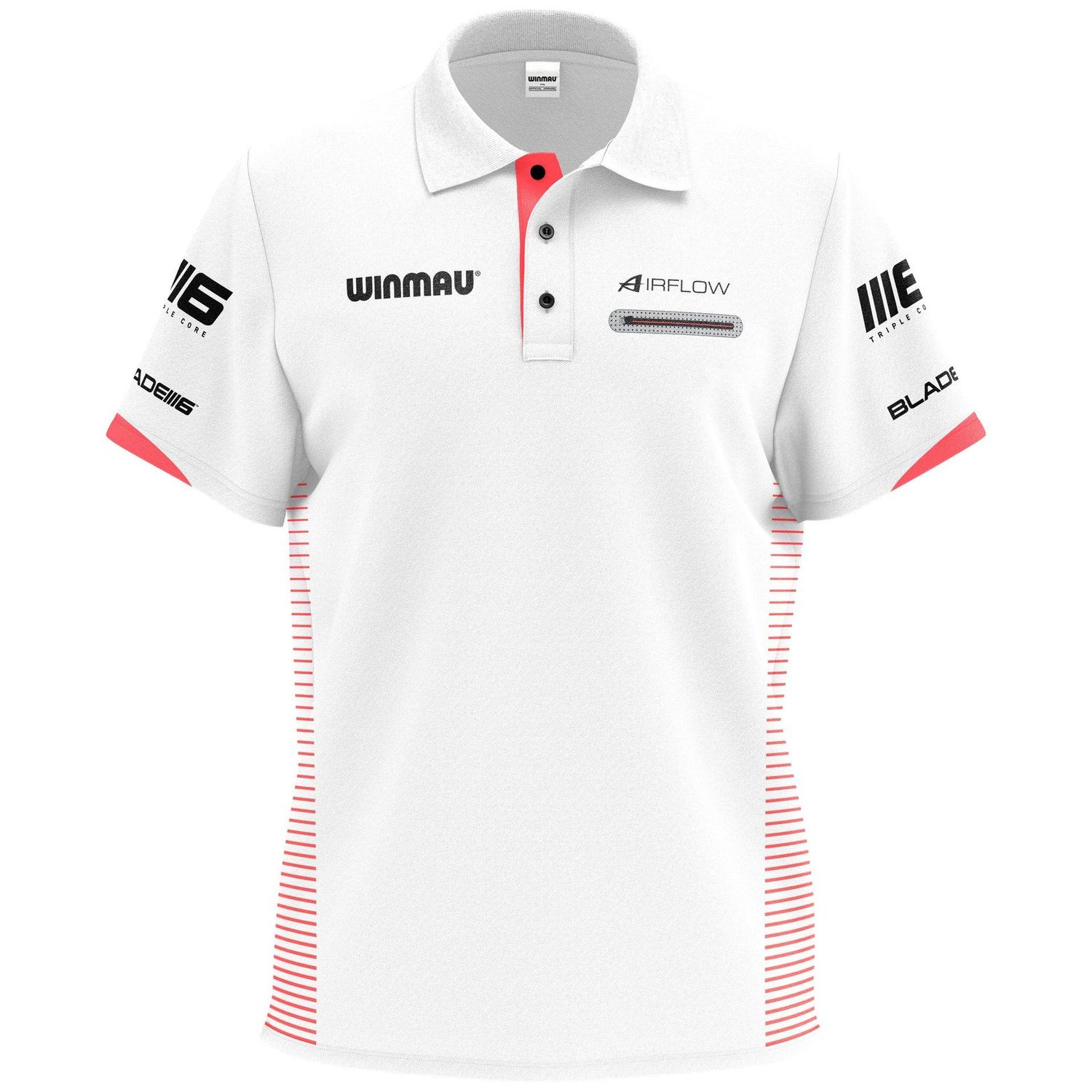 WINMAU Pro-Line Tour Polo White Blade 6