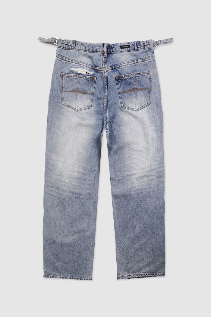 Daddy Baggy Jean - Blue Fallout
