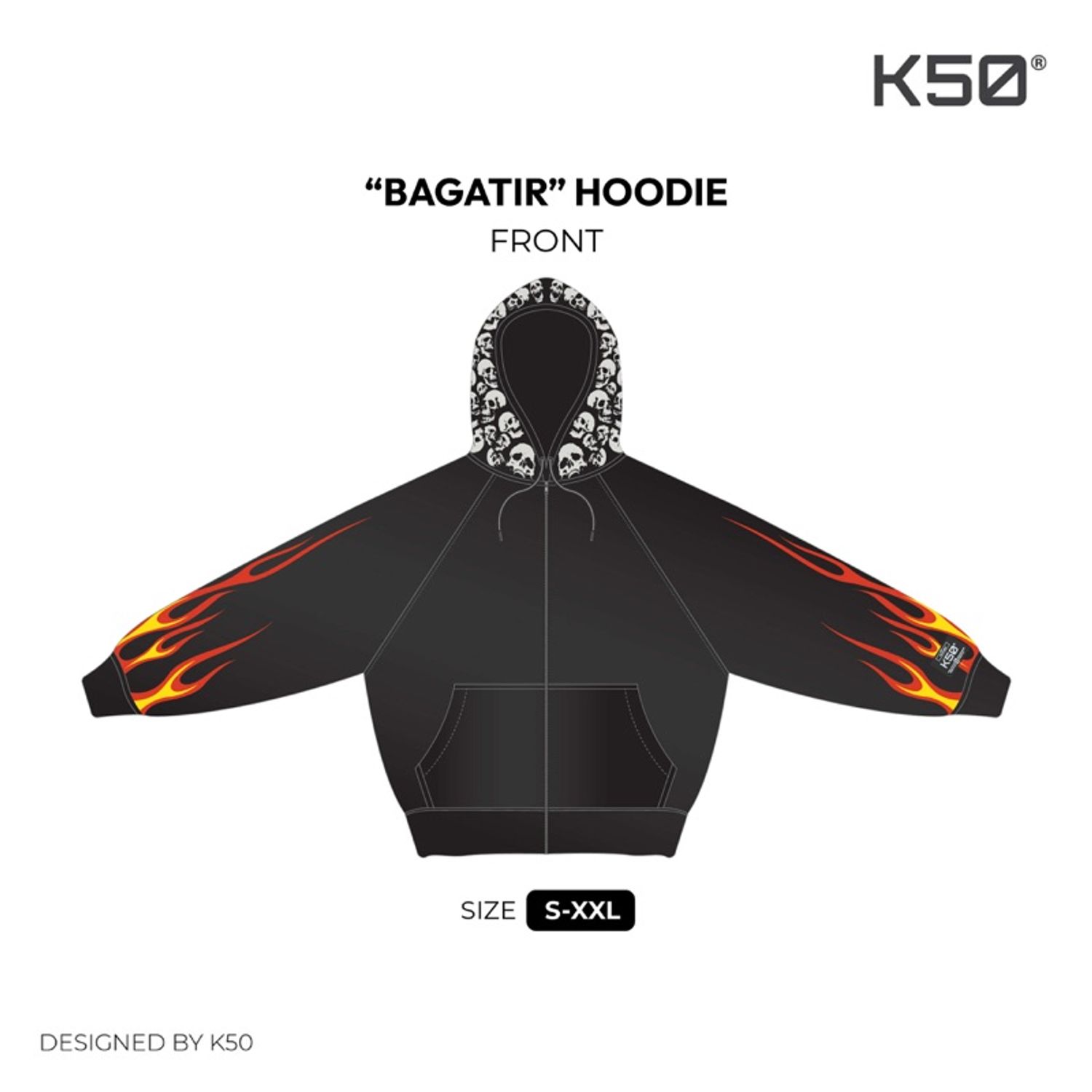 Bagatir Zip-Up Hoodie