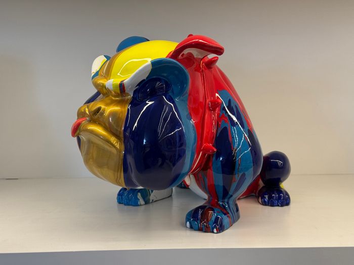 Bulldog Scupture