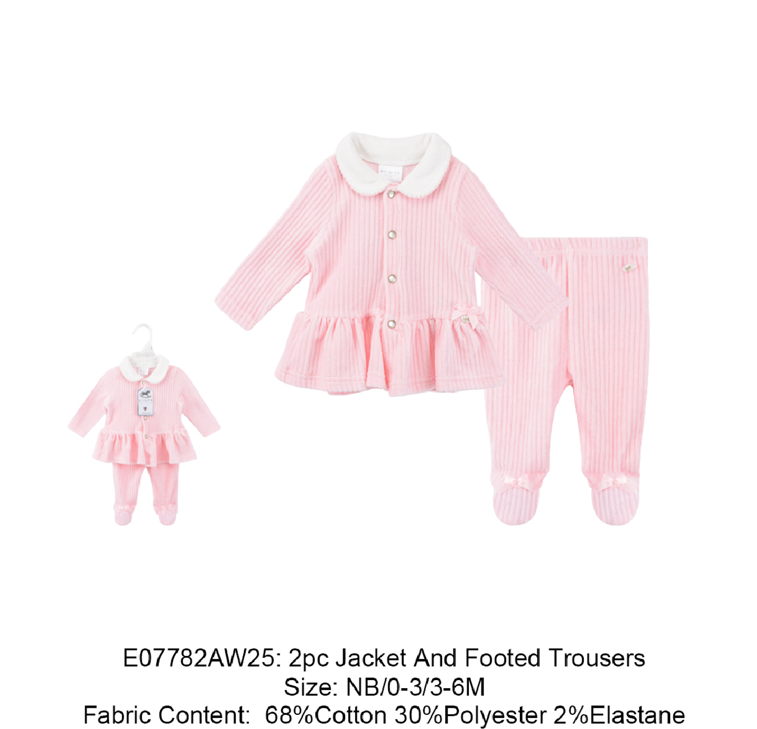 HUDSON BABY - Энгэртэй ягаан хослол