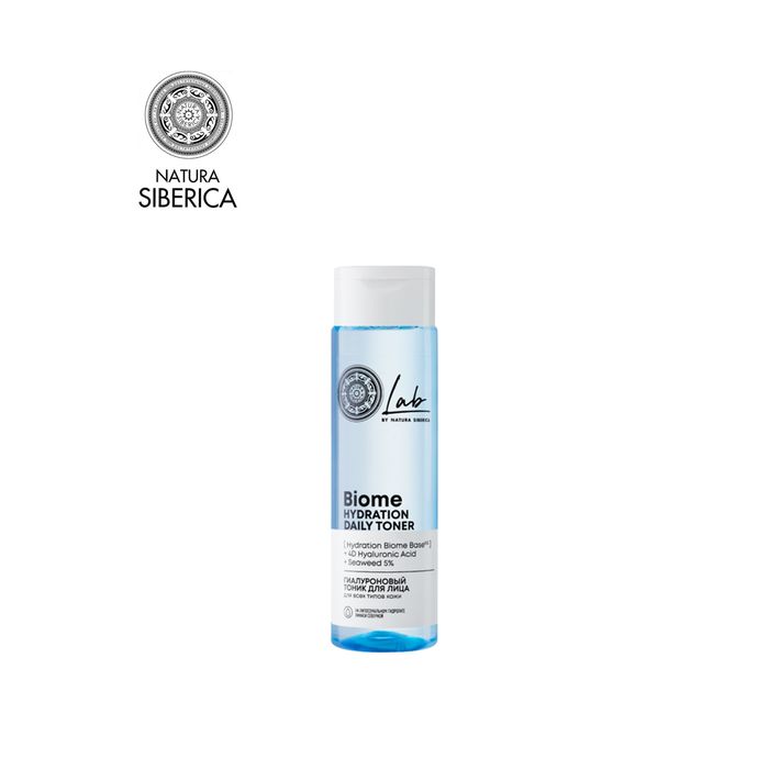 Natura Siberica: "LAB BIOME" Гиалуроны хүчилтэй нүүрний чийгшүүлэгч тоник, 250мл 