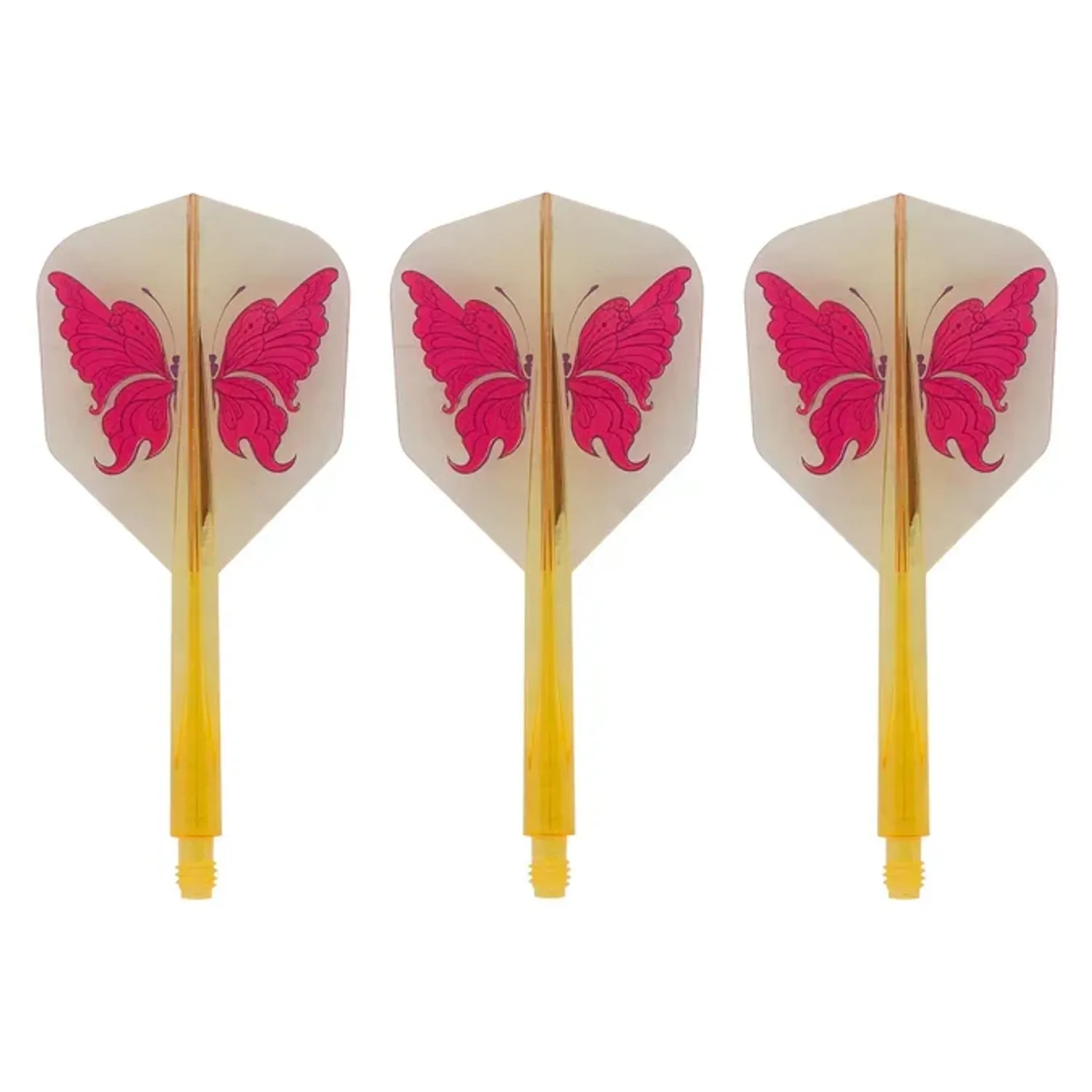  CONDOR AXE FLIGHTS - Swallowtail Butterfly - Clear Yellow