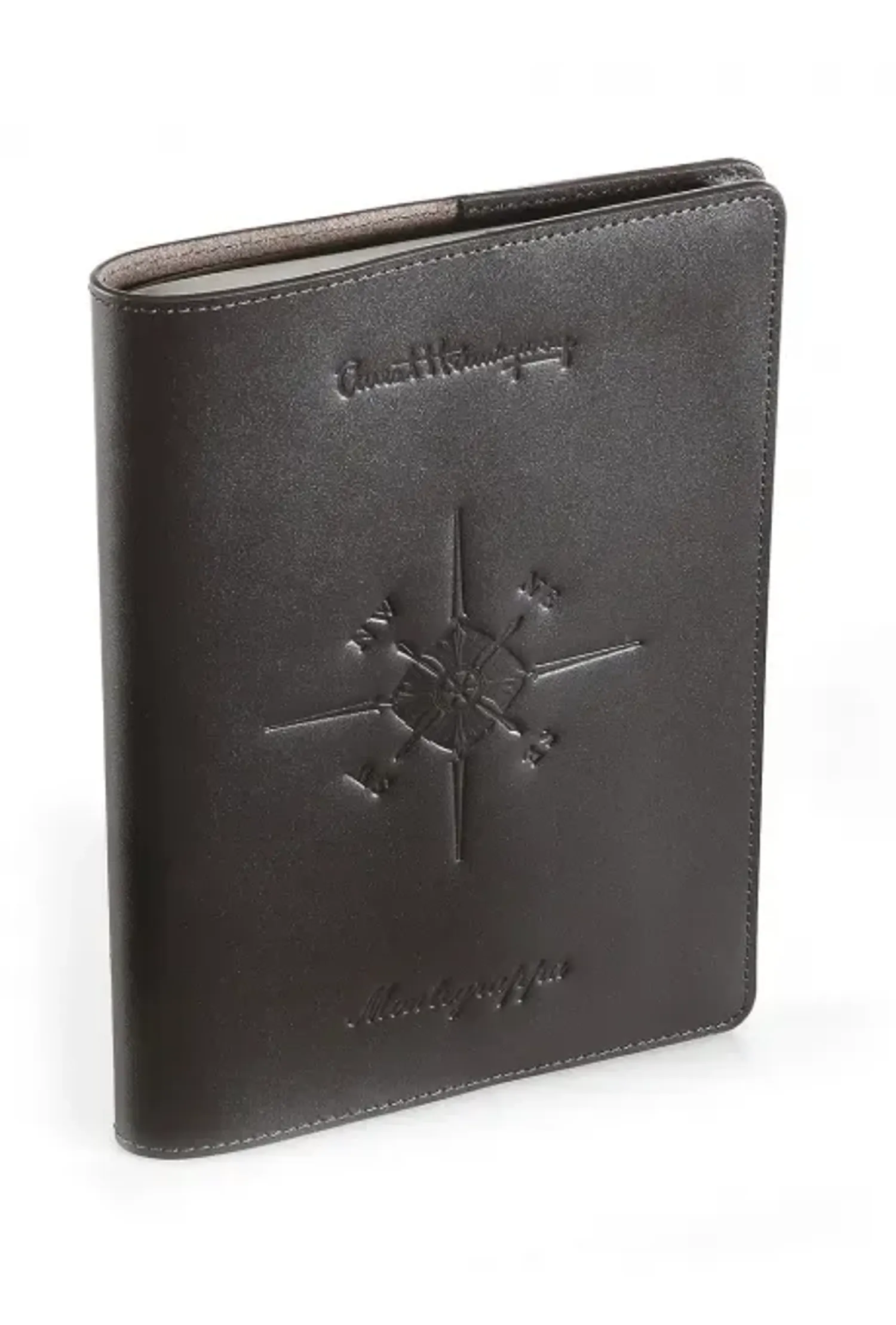 Montegrappa Hemingway Leather Notebook A5 cover 