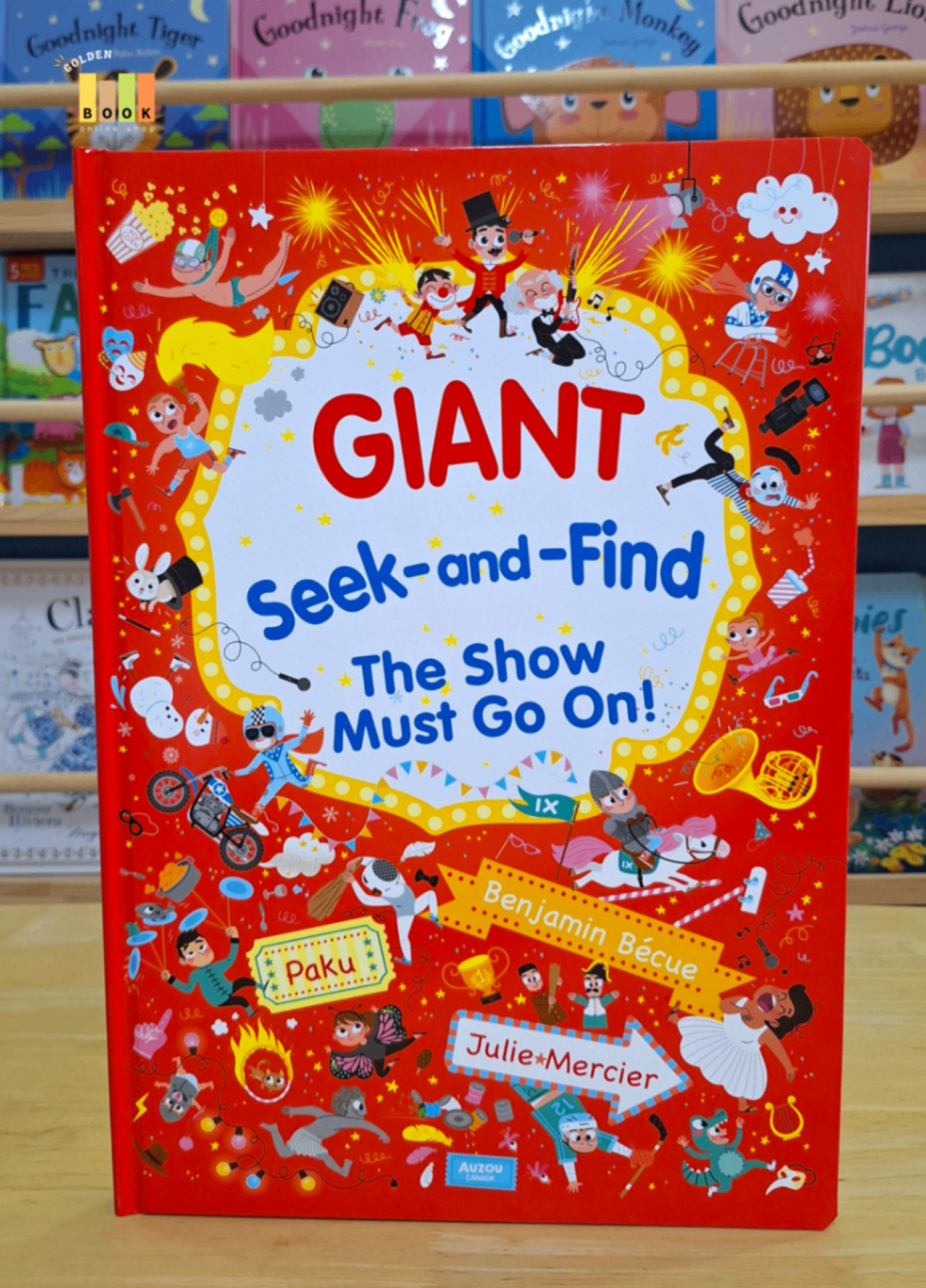 The Show Must Go On! Giant Seek-and-Find