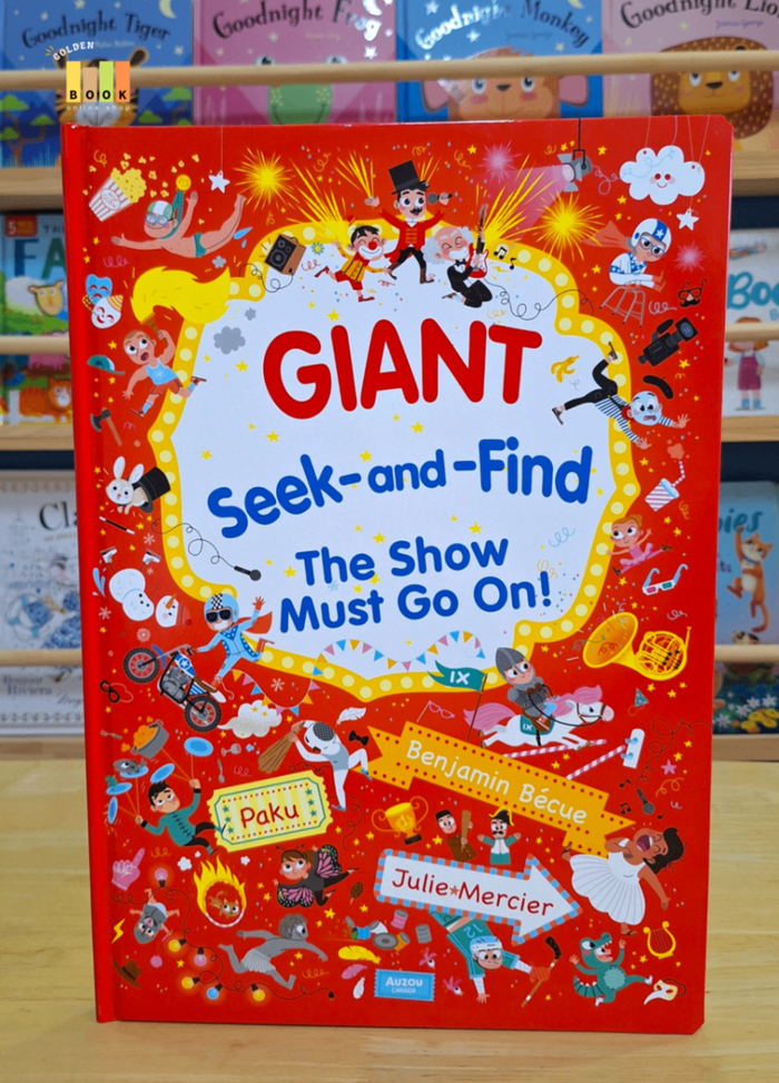 The Show Must Go On! Giant Seek-and-Find