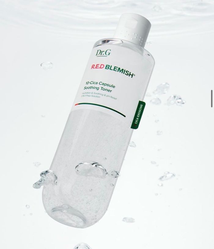 DR.G RED BLEMISH 10 CICA CAPSULE SOOTHING TONER NEW