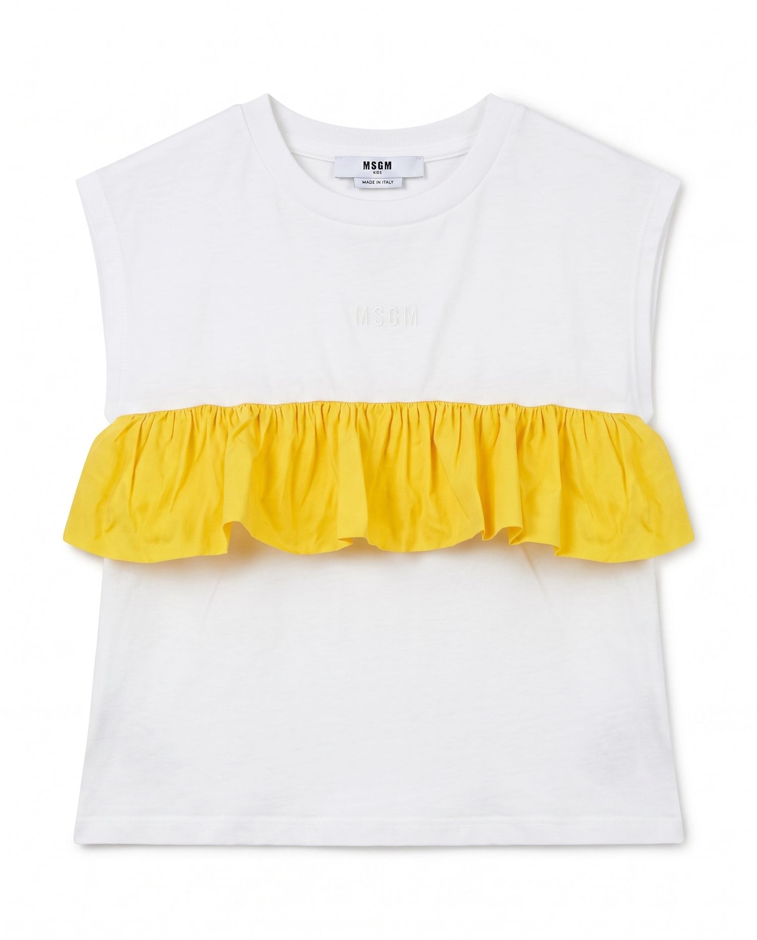 JERSEY TAFFETA T-SHIRT