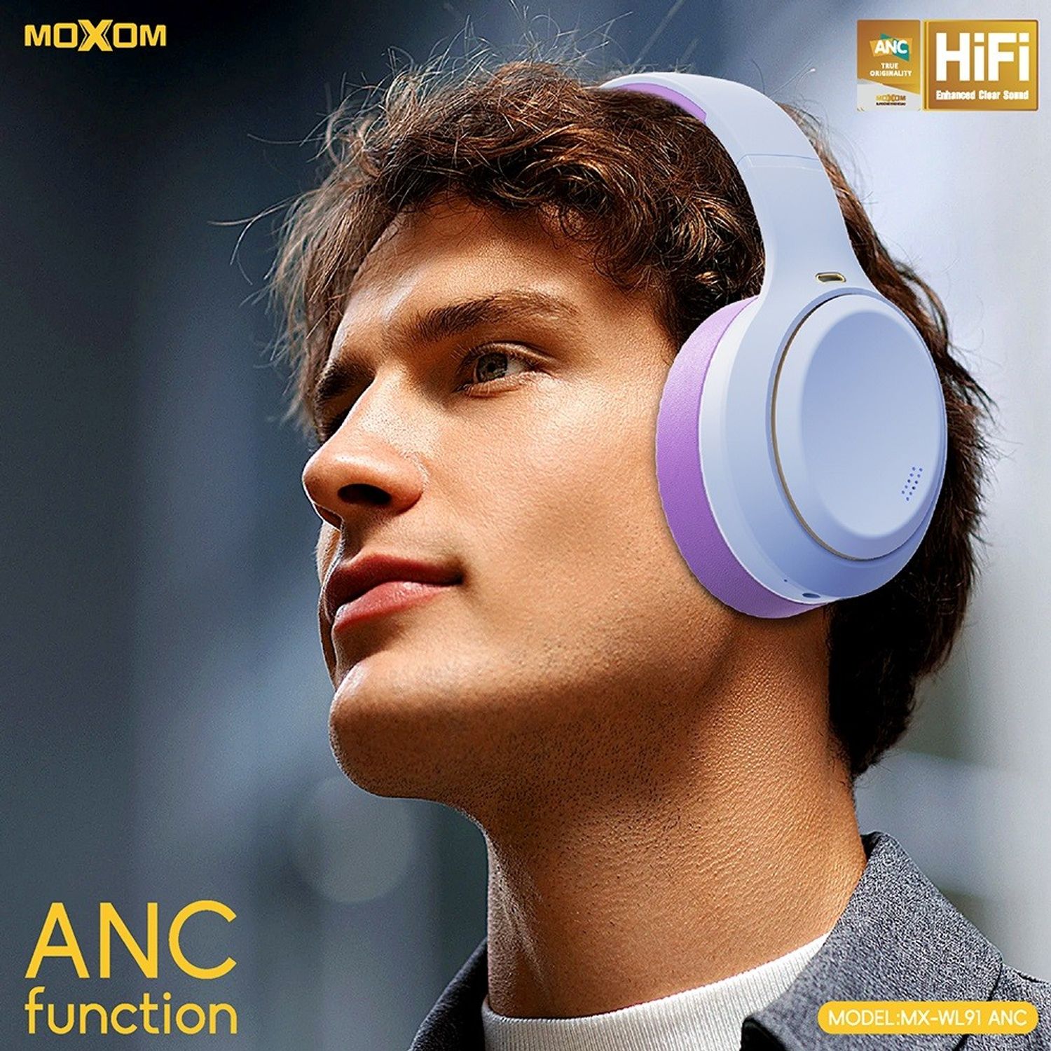 Moxom WL91 ANC Wireless Headphones