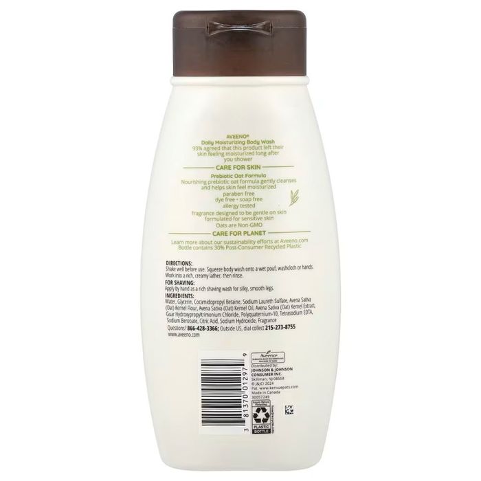 Aveeno Daily moisturizing wash