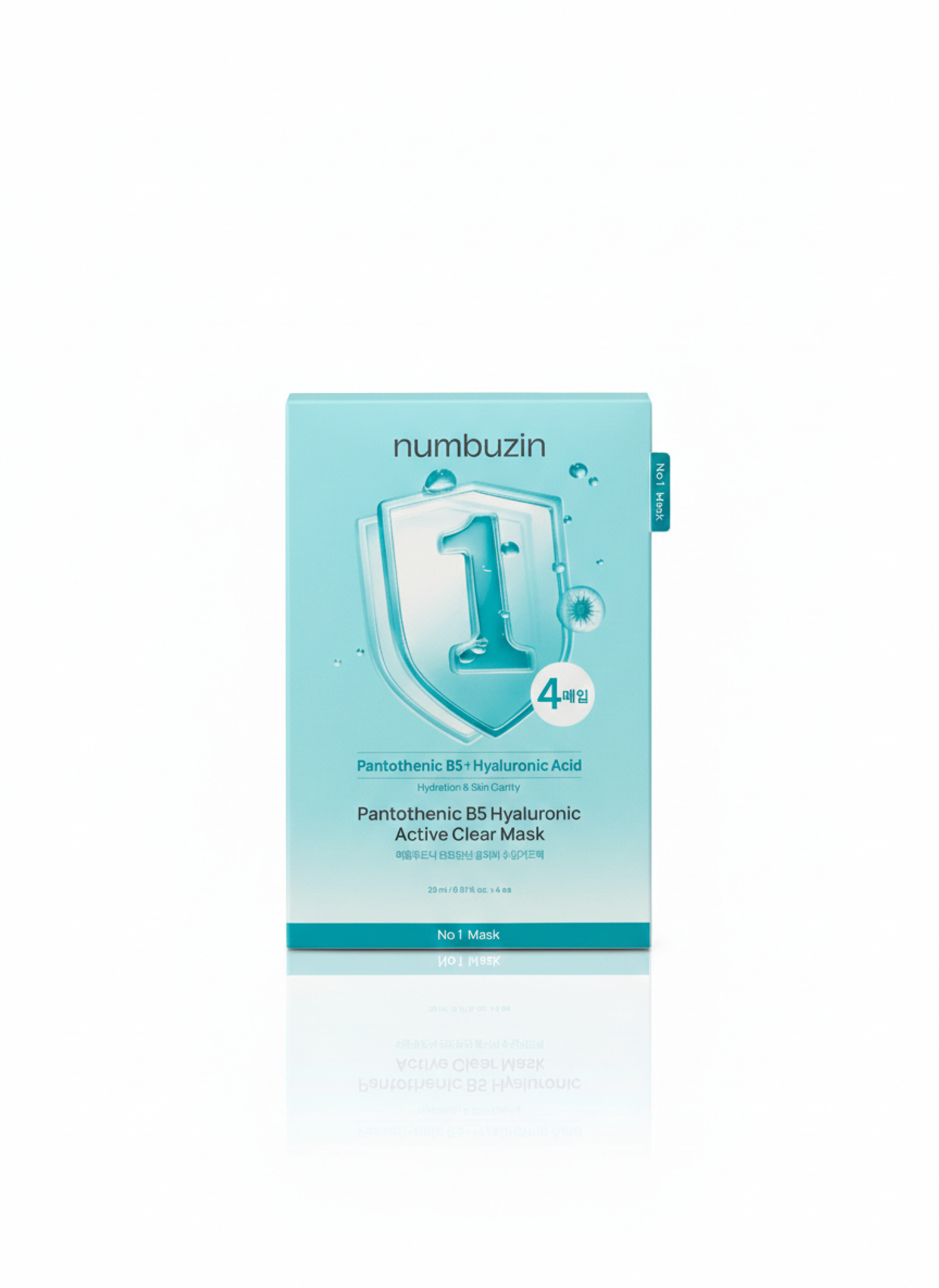 Numbuzin No.1 Pantothenic B5 Hyaluronic Active Clear Mask